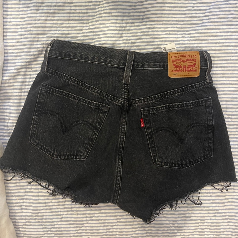 Levi's Women's Dark Denim Jean Shorts